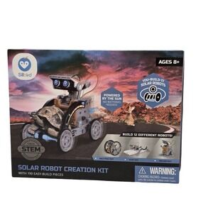 Sillbird Solar Robot Creation Kit 12-in-1 STEM Build Robot Set 190pc